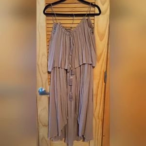 2 piece halter and skirt